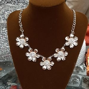 Necklace and earrings